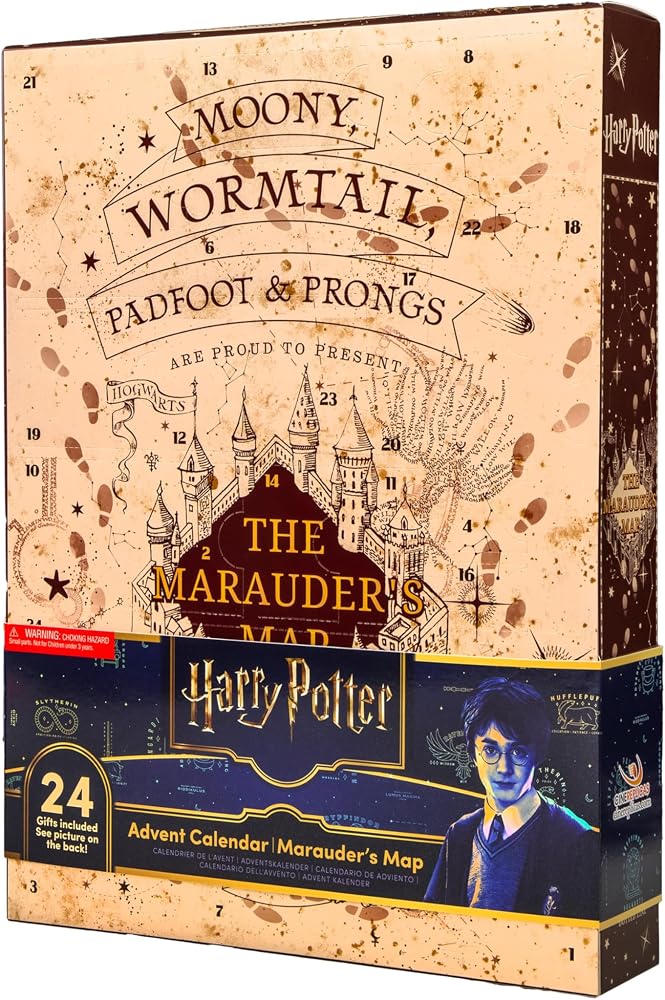 Cinereplicas Harry Potter adventskalender Marauder's Map 2026