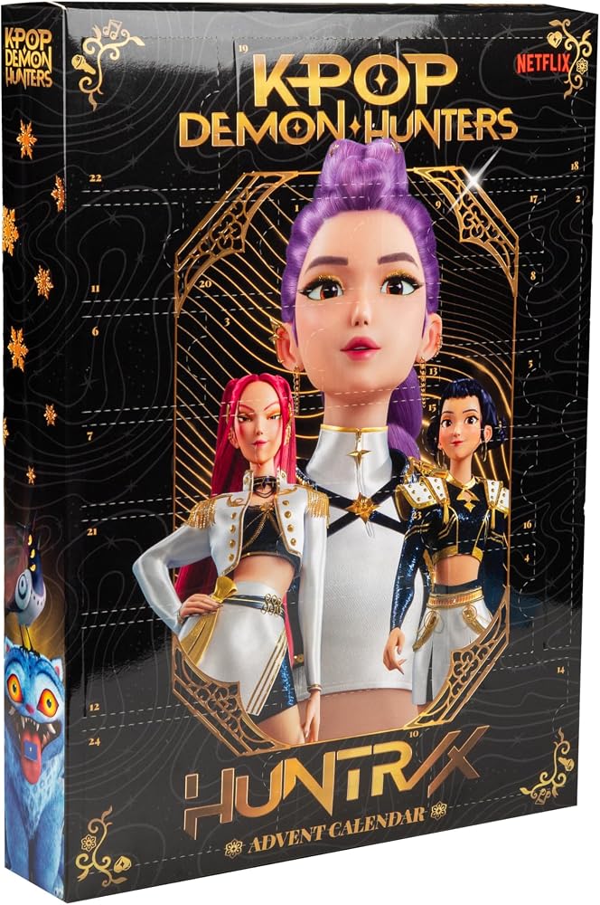 Cinereplicas KPop Demon Hunters gouden adventskalender 2026