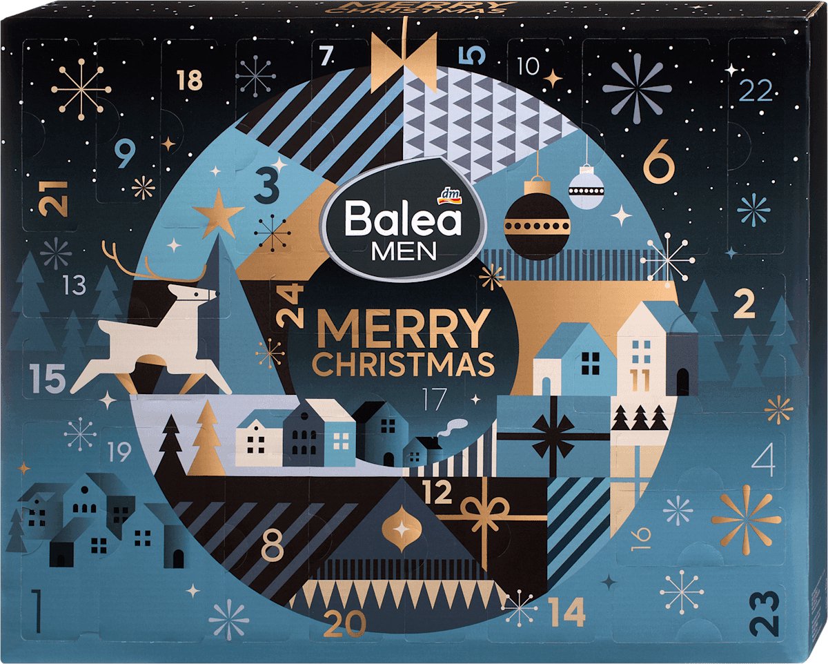 Balea MEN adventskalender Merry Christmas
