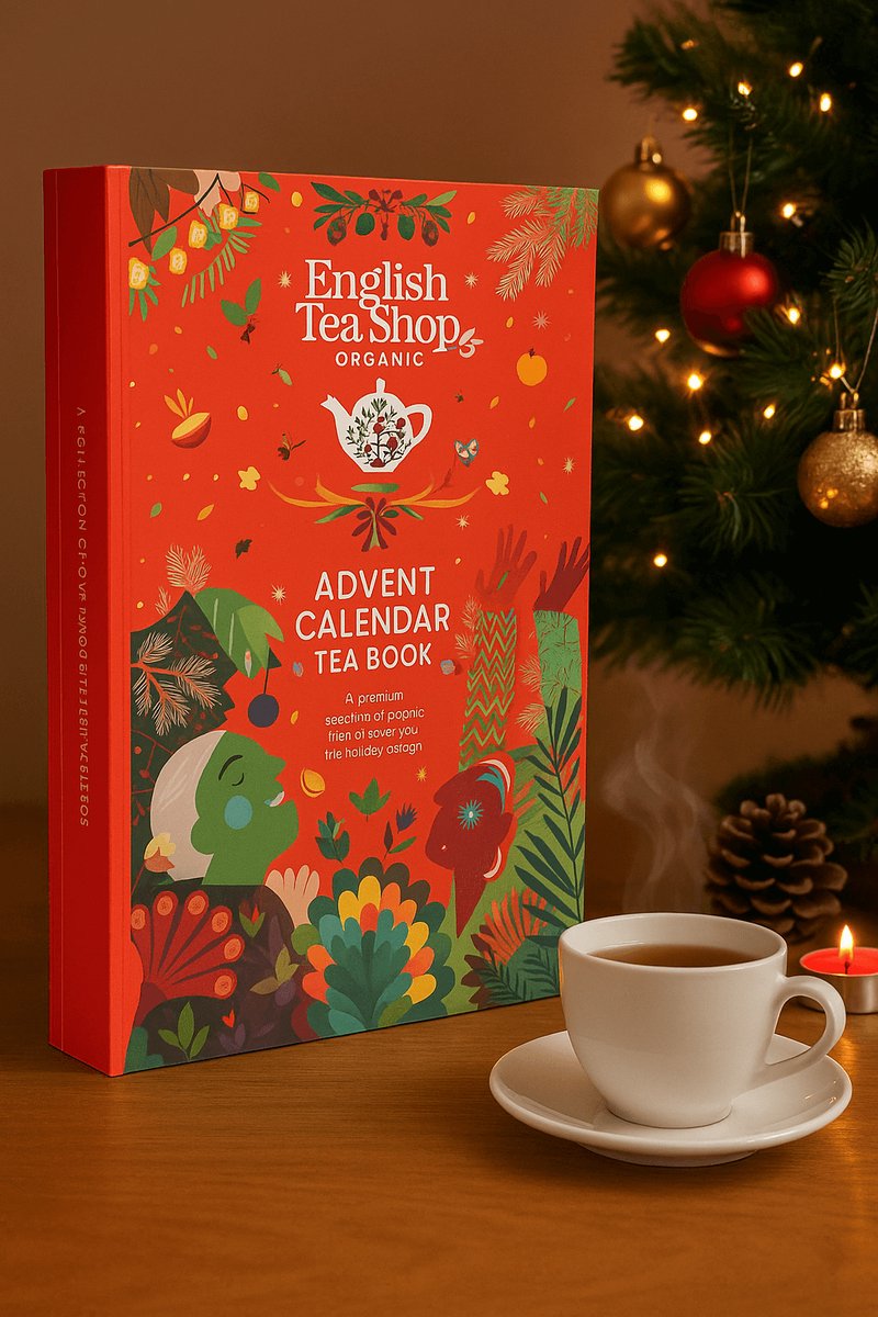 English Tea Shop Tea Book Red thee-adventskalender