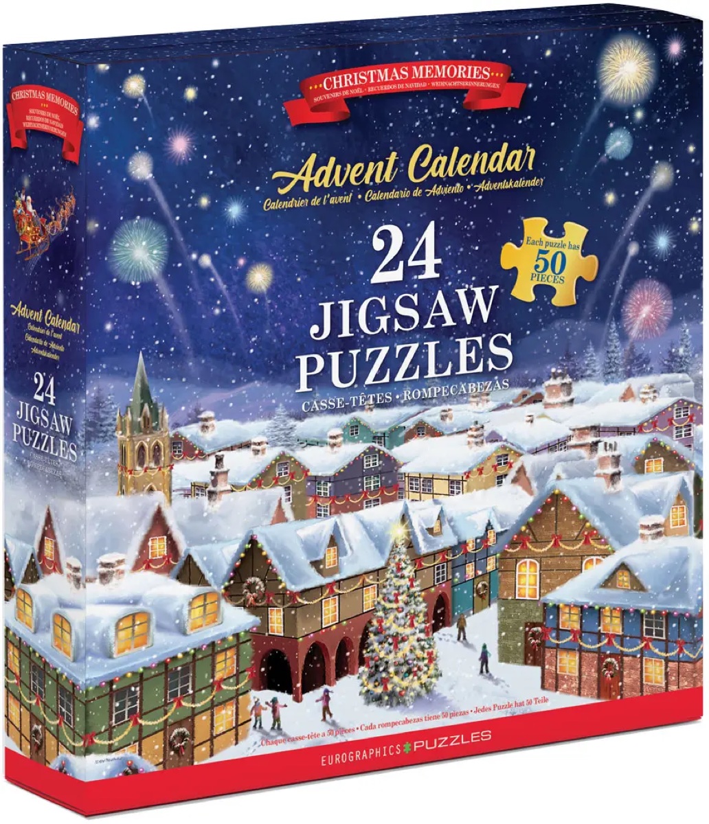 Eurographics puzzel-adventskalender Christmas Memories