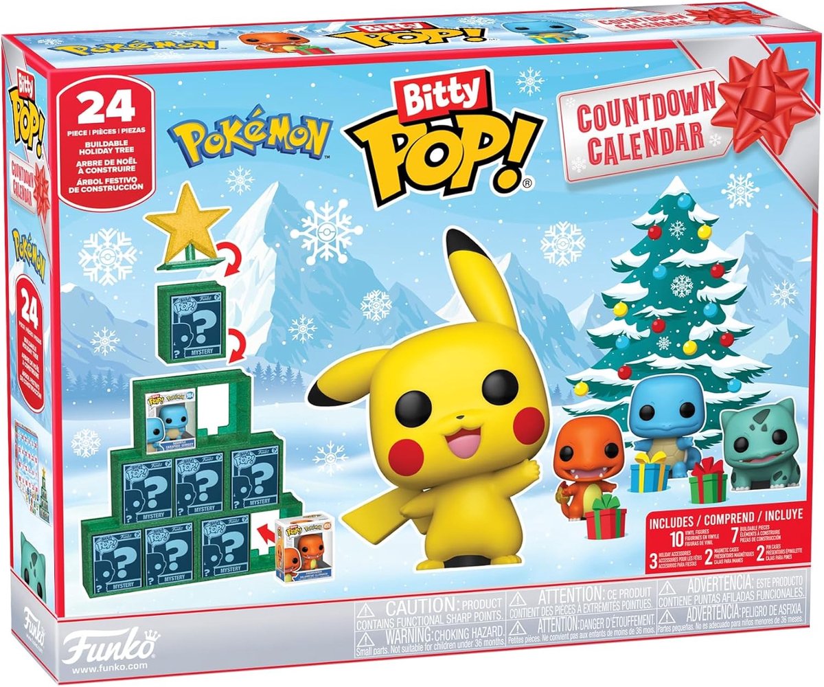 Funko Bitty POP! Pokémon adventskalender 2026