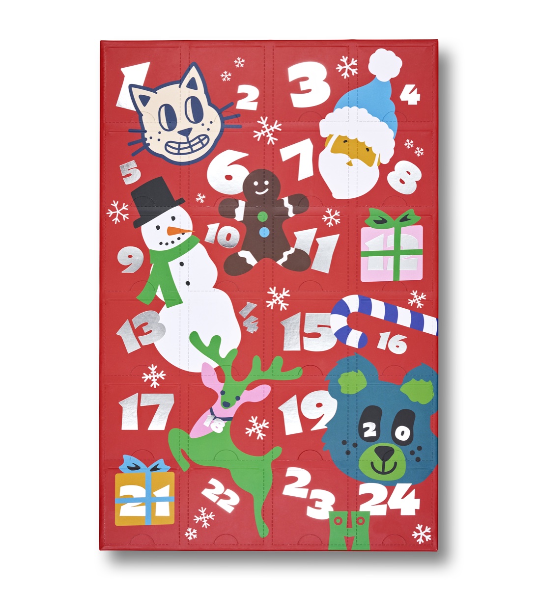 Happy Socks sokken-adventskalender 24-pack
