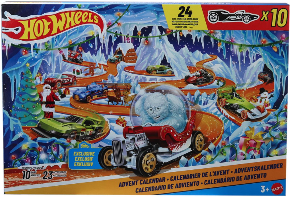 Hot Wheels adventskalender 2026