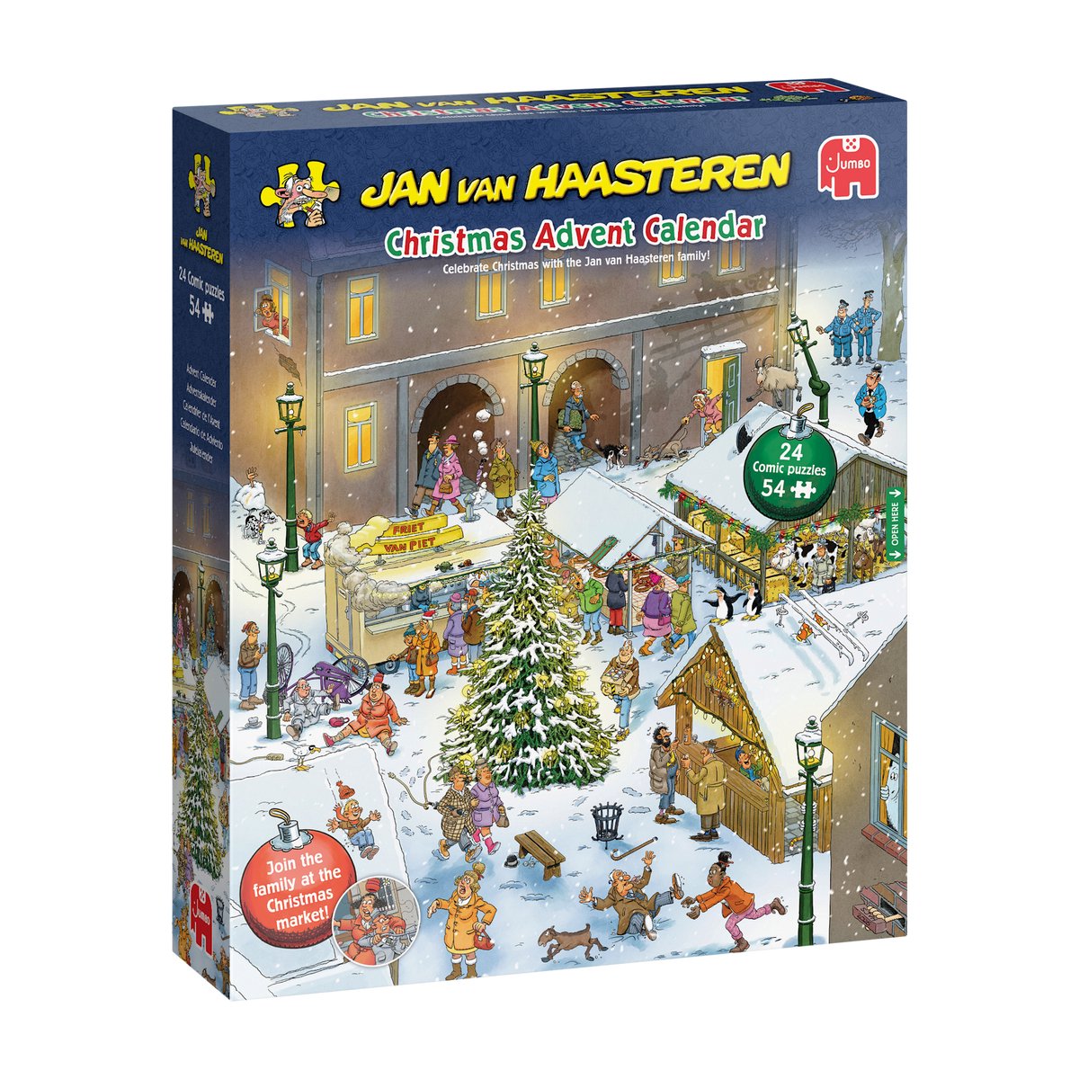 Jan van Haasteren puzzel adventskalender 2026