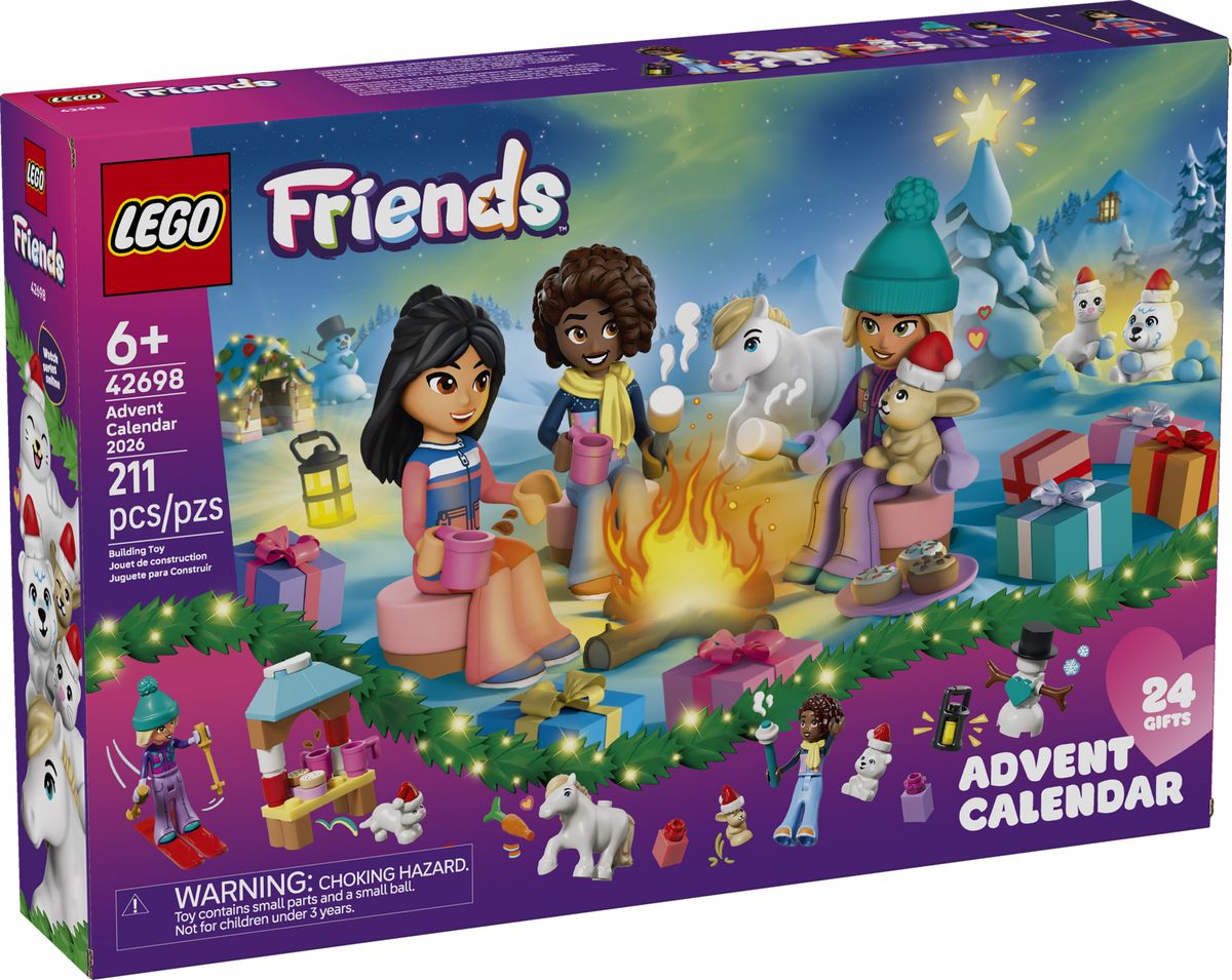 LEGO Friends adventskalender doos