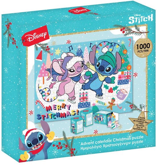 Disney Lilo & Stitch puzzel-adventskalender