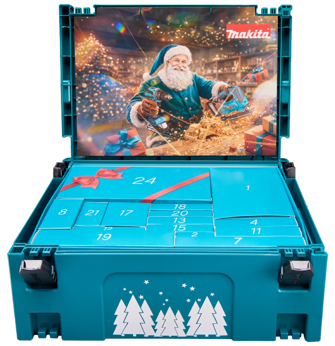 Makita adventskalender in MAKPAC 2
