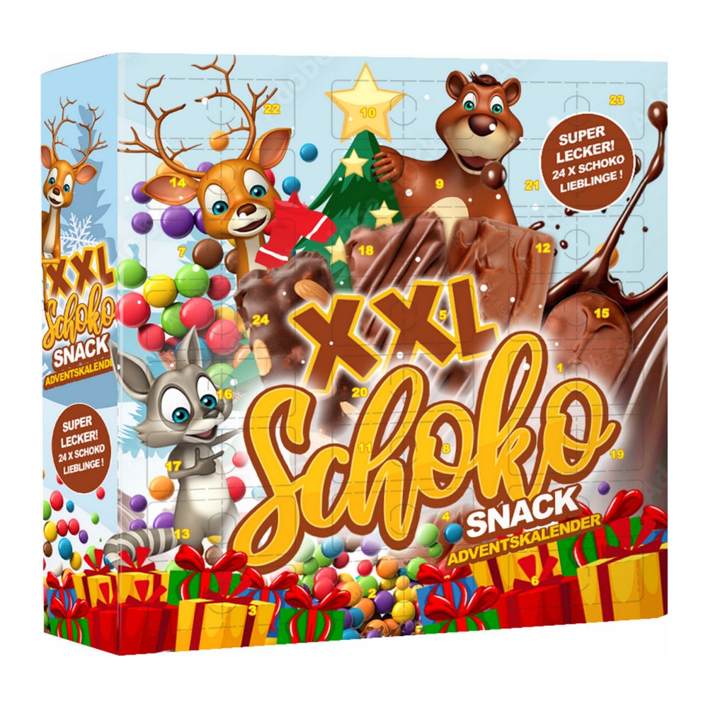 Mars XXL Chocoladesnack adventskalender (838 g)