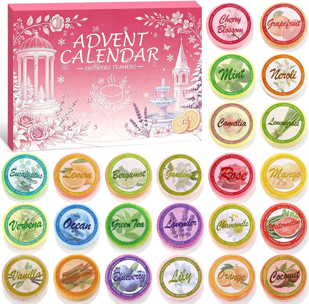Mjuthy adventskalender met douchebommen
