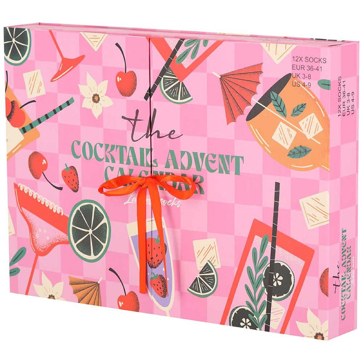 Morethansocks sokken-adventskalender dames: cocktail