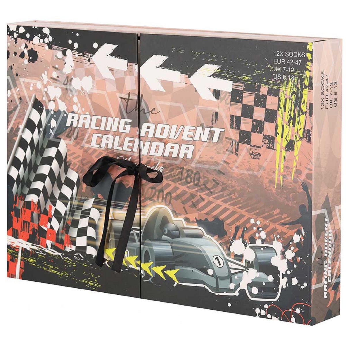 Morethansocks sokken-adventskalender heren: racing