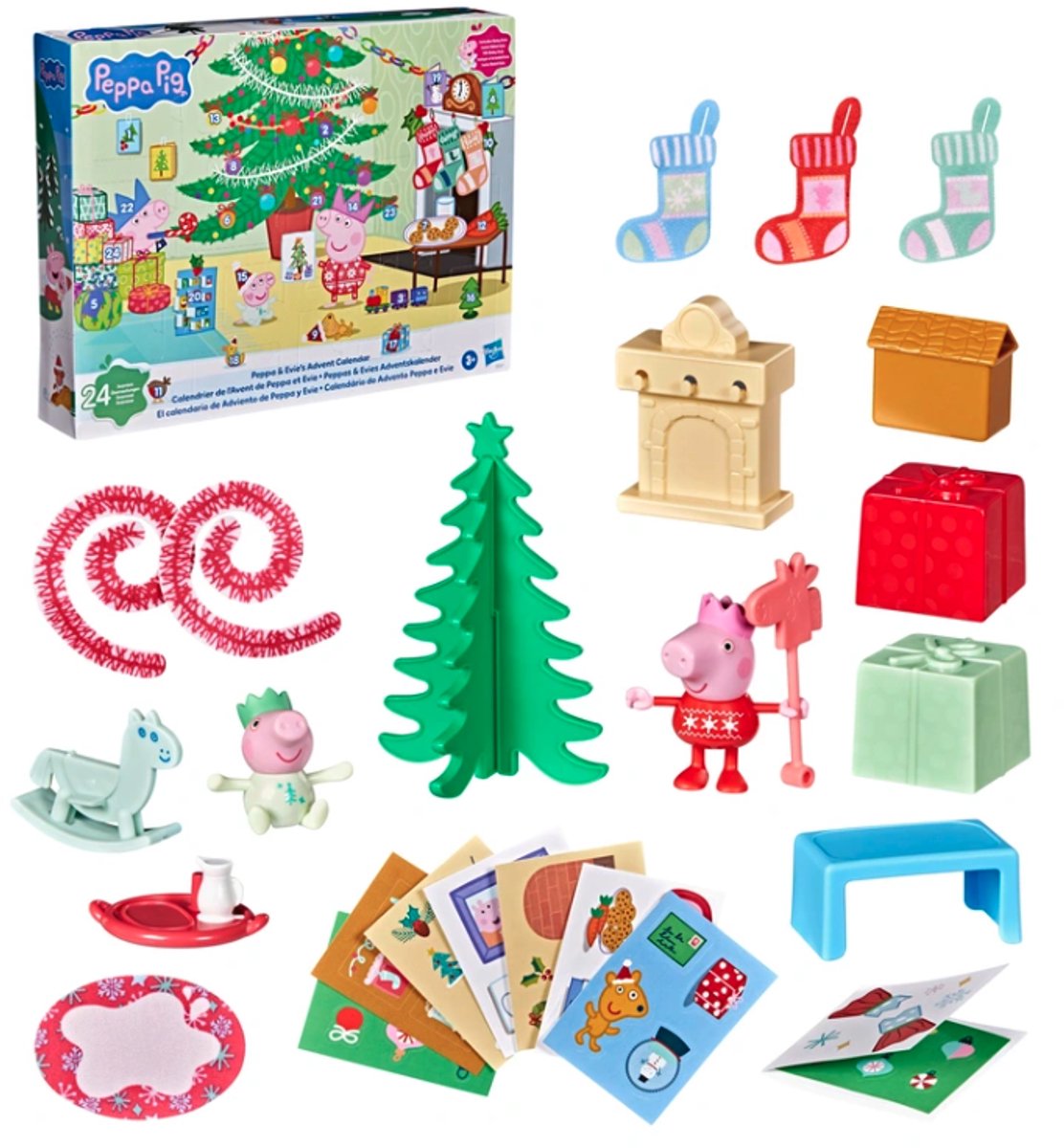 Peppa Pig adventskalender 2026