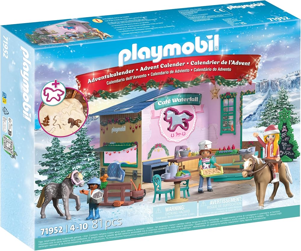 Playmobil adventskalender Kerstmis in The Rider Café 2026