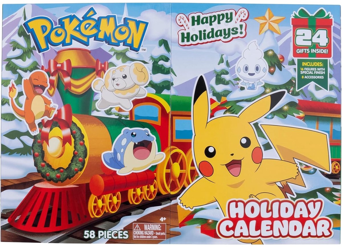 Pokémon adventskalender Battle Figures