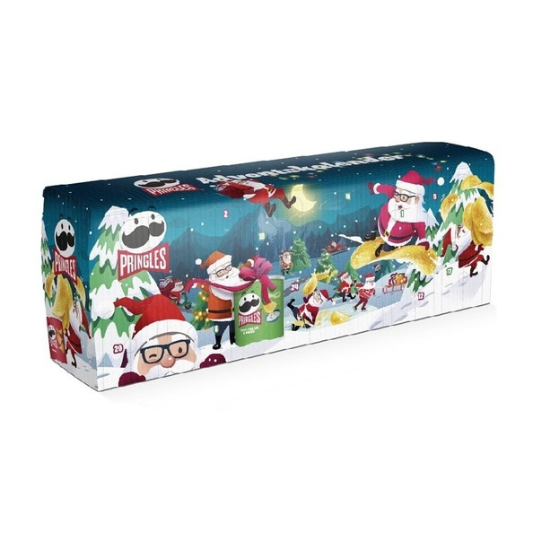 Pringles adventskalender donkerblauw (1085 g)