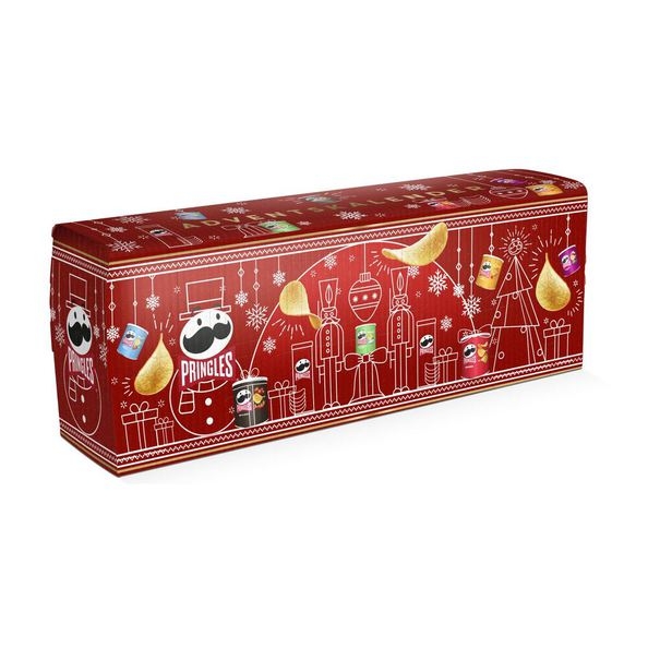 Pringles adventskalender rood (1085 g)