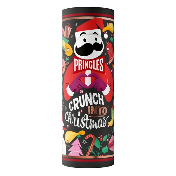 Pringles adventskalender zwart (1085 g)