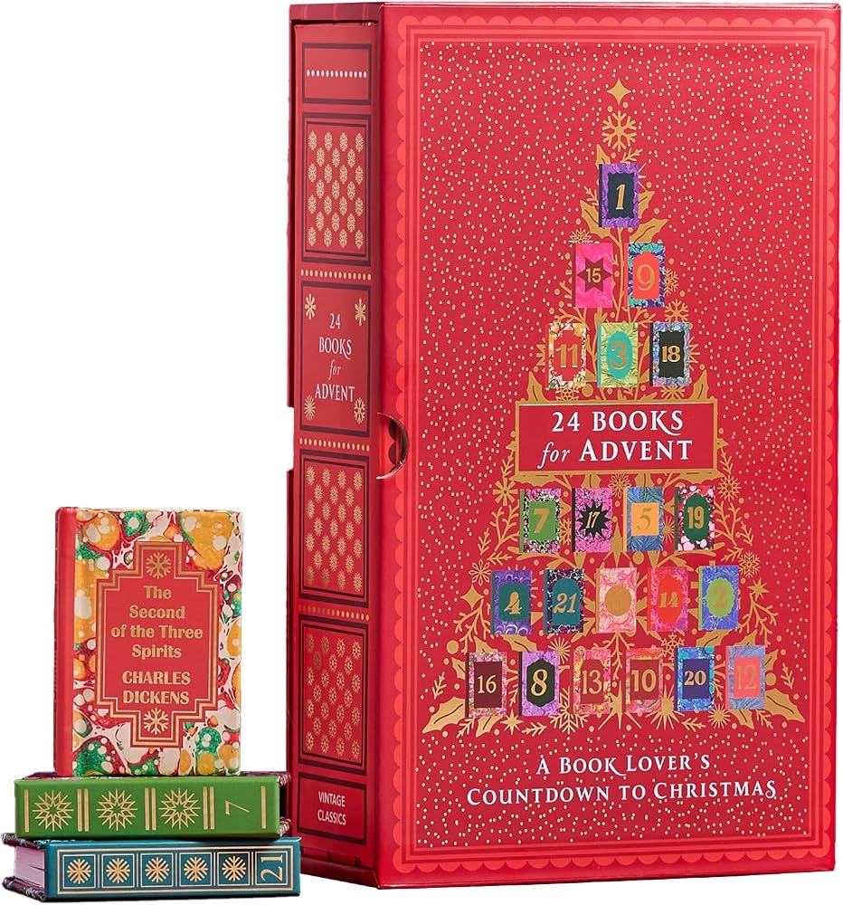Twenty-Four Books for Advent, doos met 24 boekjes