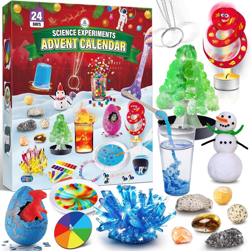 UNGLINGA adventskalender met experimenten