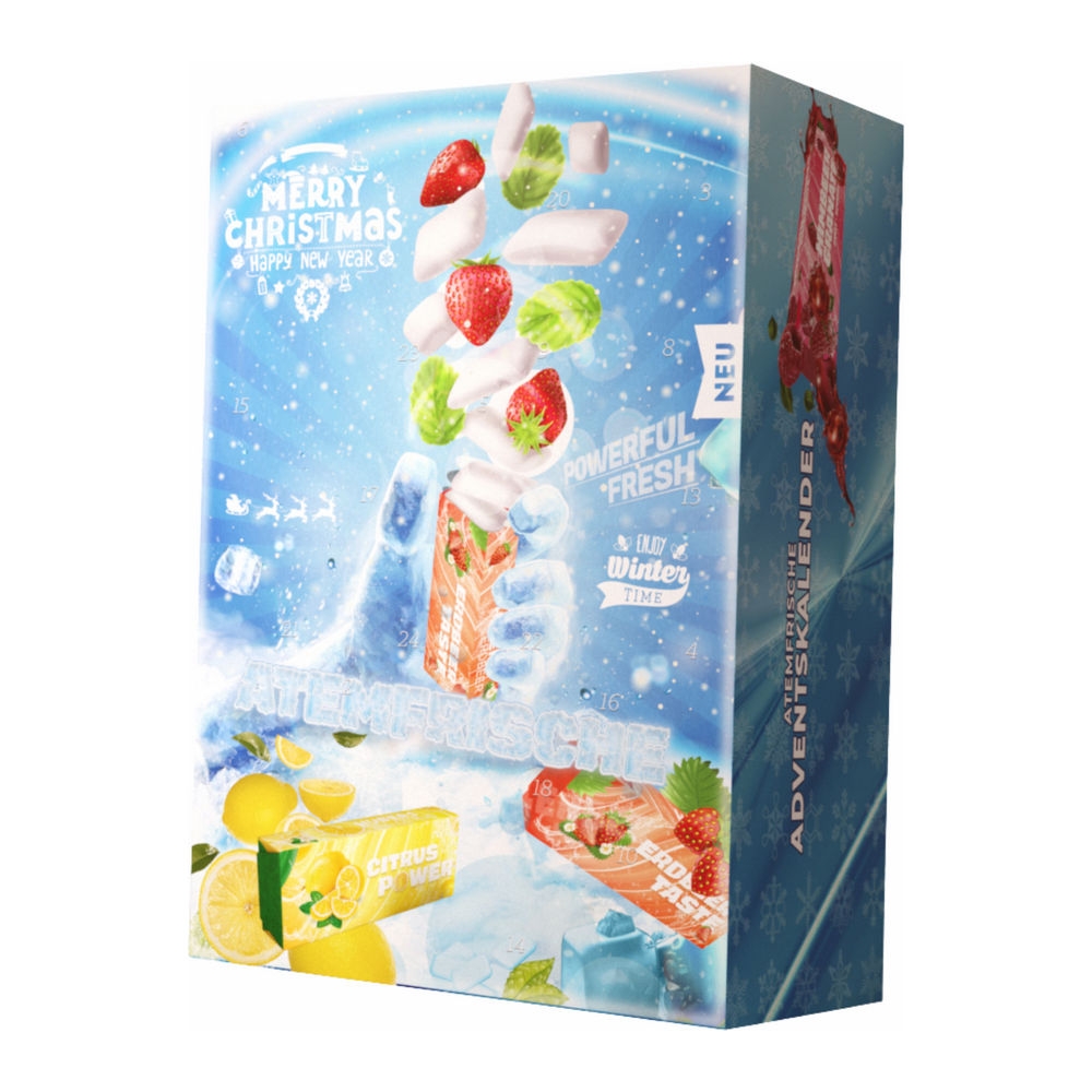 Wrigley's Ademfris adventskalender (792 g)