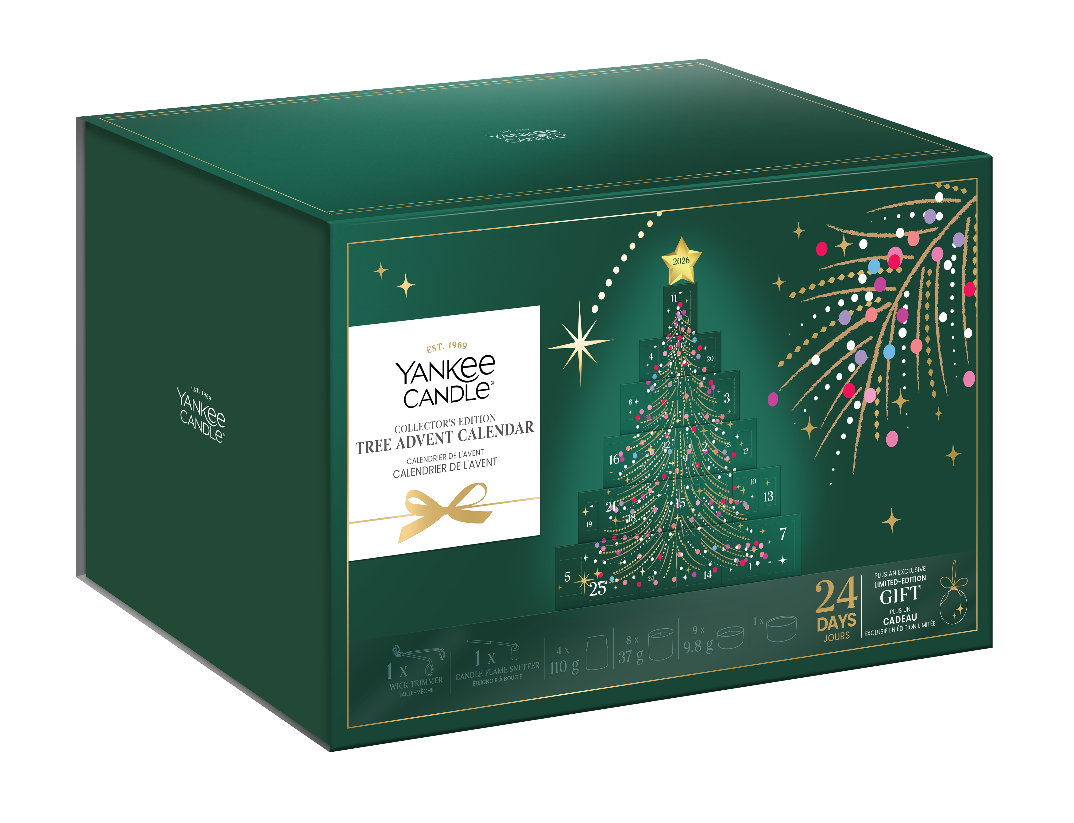 Yankee Candle Gifted Moments Collector's Tower adventskalender 2026